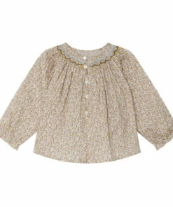 Exclusive Liberty Blouse Yellow Bonpoint Fashion Baby 5 Exclusive Liberty Blouse Yellow Bonpoint Fashion Baby -Baby Tops Elegant Store exclusive liberty blouse yellow bonpoint fashion baby 2