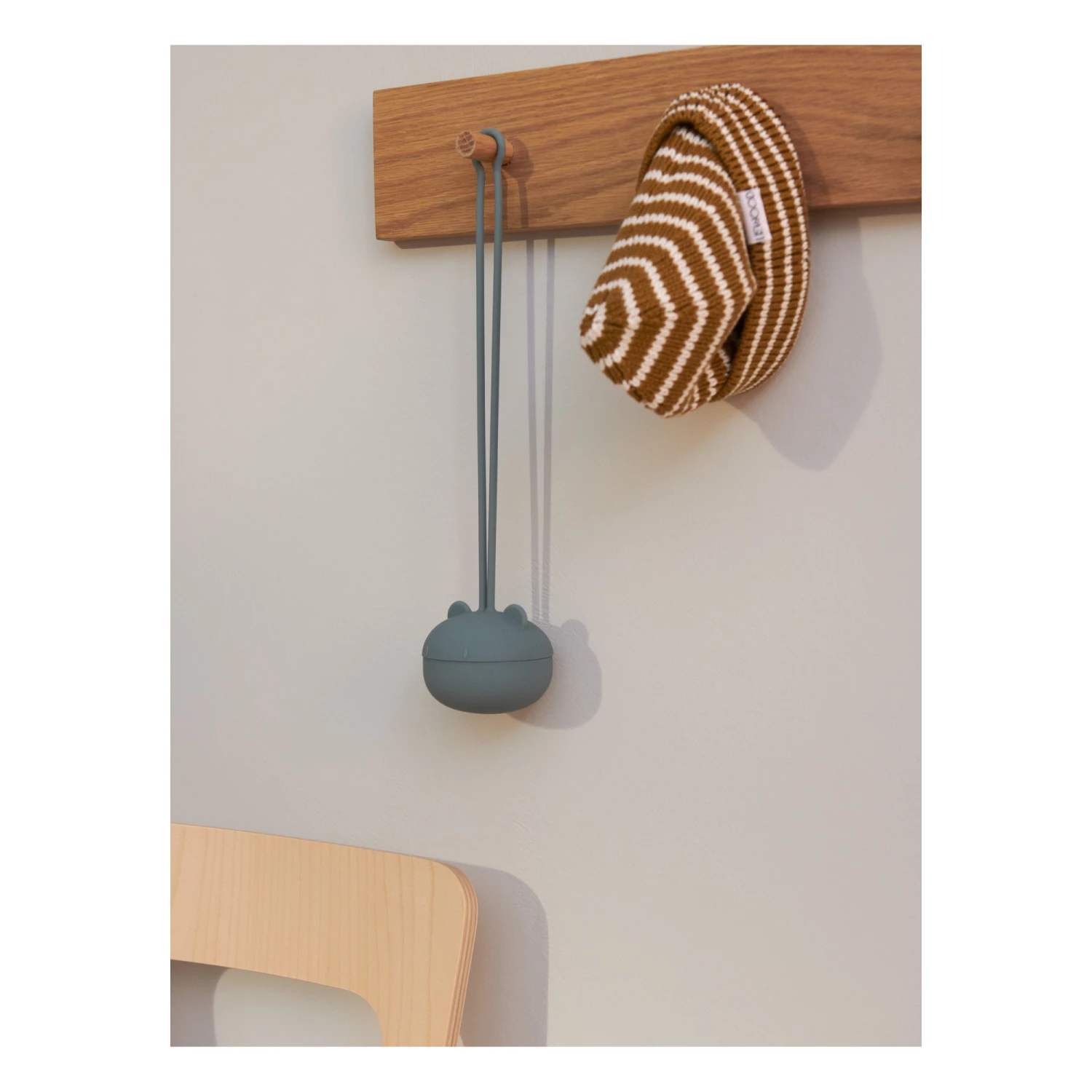 Ezra Striped Organic Cotton Beanie Camel Liewood Fashion Baby, Children 2 Ezra Striped Organic Cotton Beanie Camel Liewood Fashion Baby, Children - Image 2