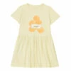 Famo Organic Cotton Dress Yellow Konges Slojd Fashion Baby, Children