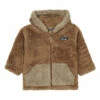 Faux Fur Sweatshirt Ochre Patagonia Fashion Baby, Children
