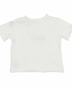 Fish Organic Cotton Slub T-shirt Ecru Búho Fashion Baby -Baby Tops Elegant Store fish organic cotton slub t shirt ecru b uacute ho fashion baby 2