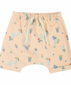 Flair Organic Cotton Shorts Beige Soft Gallery Fashion Baby