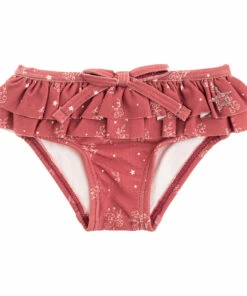 Floral Bikini Bottoms Pink Tocoto Vintage Fashion Baby, Children