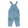 Floral Chambray Overalls Denim Stella McCartney Kids Fashion Baby