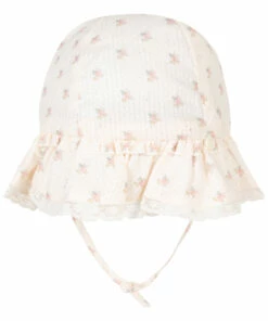 Floral Hat Ecru Tartine et Chocolat Fashion Baby