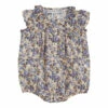 Floral Romper Ecru Emile et Ida Fashion Baby