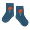 Flower Baby Socks Navy blue Bobo Choses Fashion Baby