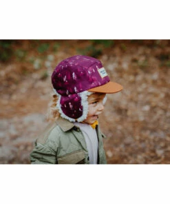 Forest Fleece Hat Purple Hello Hossy Fashion Baby, Children -Baby Tops Elegant Store forest fleece hatforest fleece hat purple hello hossy fashion baby children 2