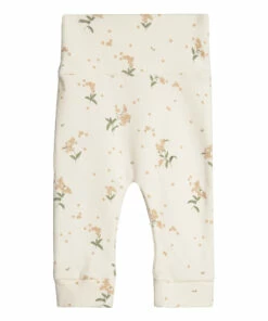 Forget Me Not Cotton Jersey Leggings Peach garbo&friends Fashion Baby