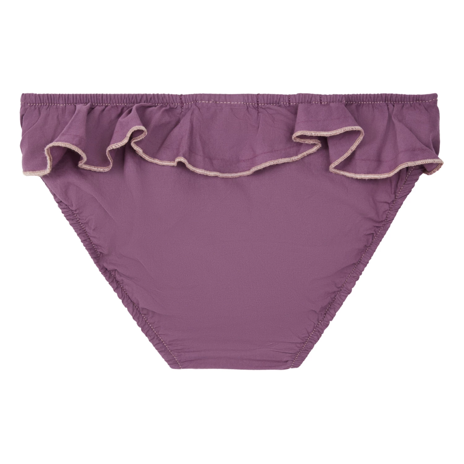 Frill Bikini Bottoms Mauve Emile et Ida Fashion Baby, Children 2 Frill Bikini Bottoms Mauve Emile et Ida Fashion Baby, Children - Image 2