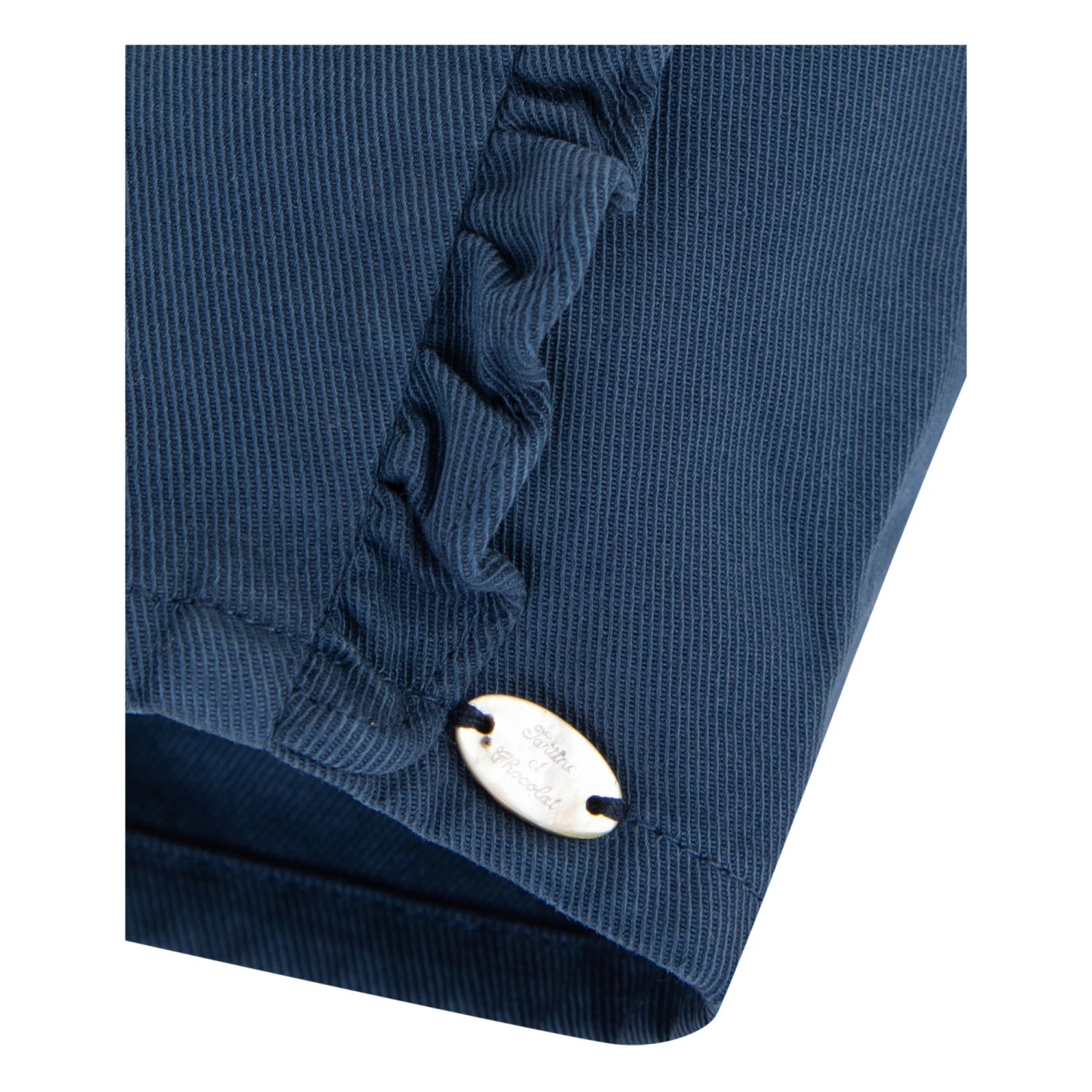 Frill Shorts Navy blue Tartine et Chocolat Fashion Baby 2 Frill Shorts Navy blue Tartine et Chocolat Fashion Baby - Image 2