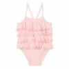 Frill Swimsuit Pink Tartine et Chocolat Fashion Baby