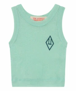 Frog Tank Top Green water The Animals Observatory Fashion Baby, Children