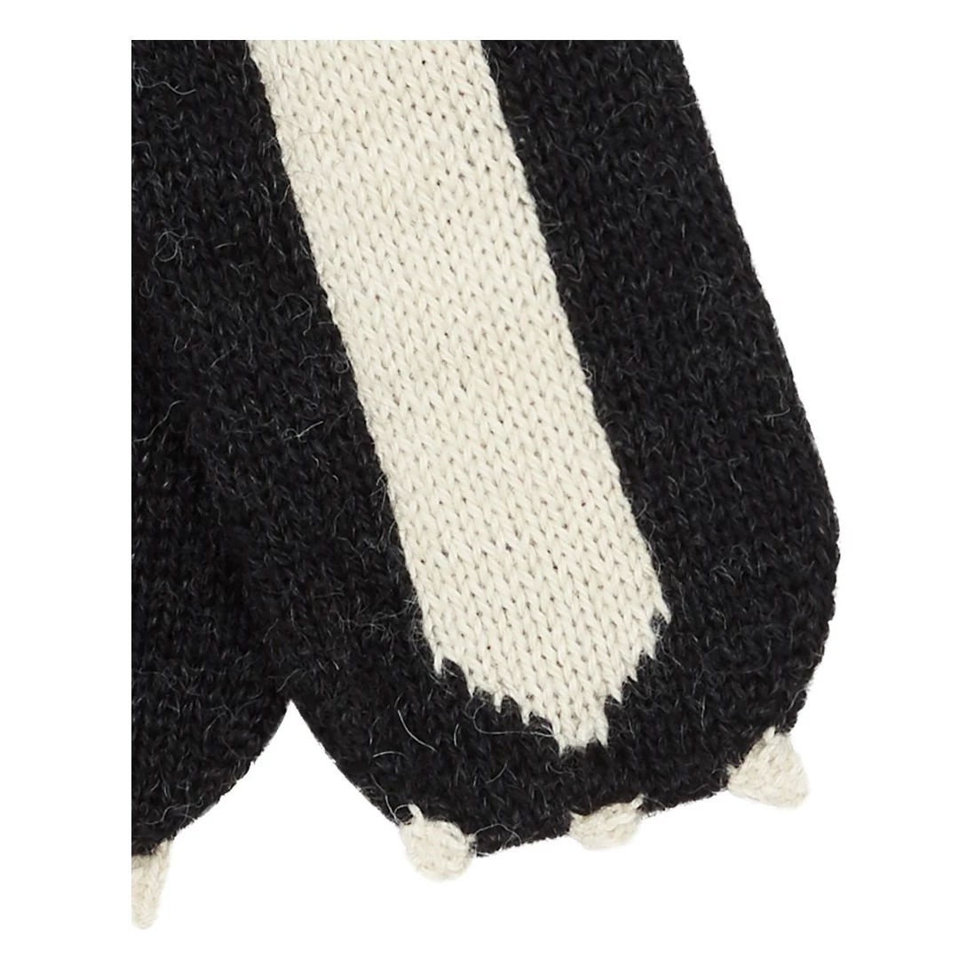 Furet Baby Alpaca Wool Mittens Black Oeuf NYC Fashion Baby, Children 2 Furet Baby Alpaca Wool Mittens Black Oeuf NYC Fashion Baby, Children - Image 2