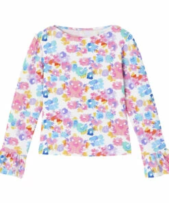 Gardenia Recycled Material Anti-UV T-shirt Pink Lison Paris Fashion Baby, Children