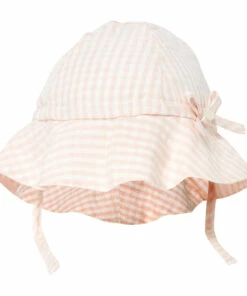 Gingham Hat Pale pink Tartine et Chocolat Fashion Baby