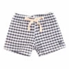 Gingham Swim Trunks Blue Tocoto Vintage Fashion Baby