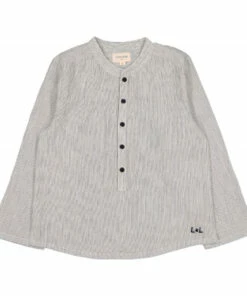 Grand-Père Striped Kurta Shirt Ecru Louis Louise Fashion Baby, Children