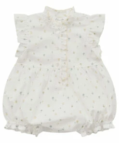 Greta Romper Ecru Louisiella Fashion Baby