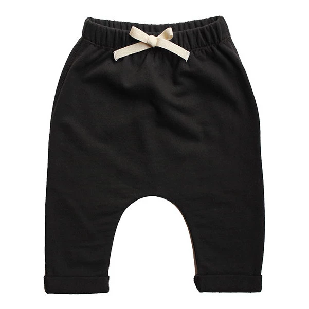 Harem Pants Black Gray Label Fashion Baby 1 Harem Pants Black Gray Label Fashion Baby
