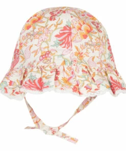Hat - Liberty Capsule - Peach Tartine et Chocolat Fashion Baby