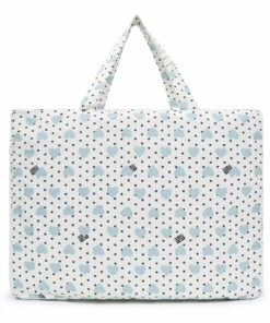 Heart Changing Bag and Mat Ecru Bonton Fashion Baby