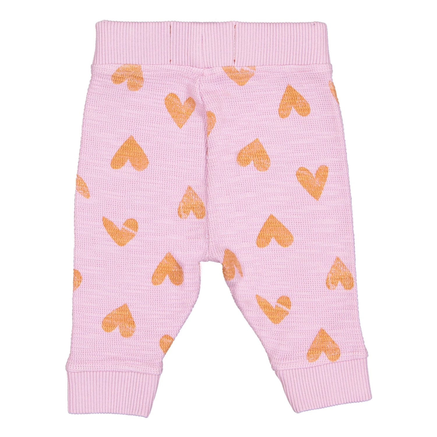 Heart Leggings Pale pink Piupiuchick Fashion Baby 2 Heart Leggings Pale pink Piupiuchick Fashion Baby - Image 2