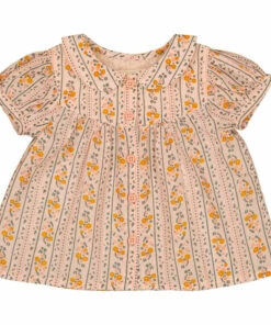 Henna Floral Blouse Pale pink Louis Louise Fashion Baby