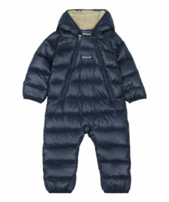 Hi Loft Recycled Polyester Snow Suit Navy blue Patagonia Fashion Baby
