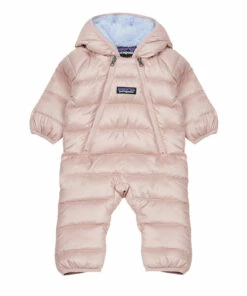Hi Loft Recycled Snowsuit Mauve Patagonia Fashion Baby