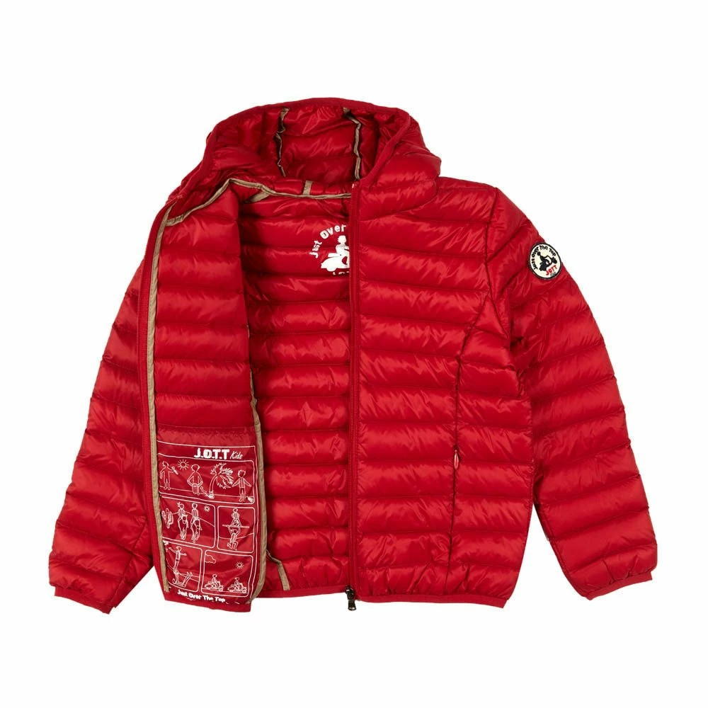 Hugo Light Hood Jacket Red Jott Fashion Teen, Baby, Children 4 Hugo Light Hood Jacket Red Jott Fashion Teen, Baby, Children - Image 4