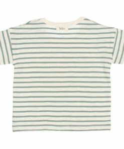 Ice Striped Organic Cotton Slub T-shirt Green water Búho Fashion Baby, Children -Baby Tops Elegant Store ice striped organic cotton slub t shirt green water b uacute ho fashion baby children 2