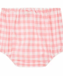 Idole Gingham Bloomers Pink Bonton Fashion Baby -Baby Tops Elegant Store idole gingham bloomers pink bonton fashion baby 2