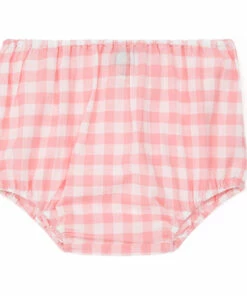 Idole Gingham Bloomers Pink Bonton Fashion Baby