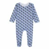 IMI Organic Cotton Pyjamas Blue BRAI Fashion Baby