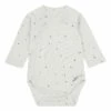 Ivy Organic Cotton Babygrow Grey Poudre Organic Fashion Baby
