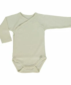 Ivy Organic Cotton Playsuit Off white Poudre Organic Fashion Baby