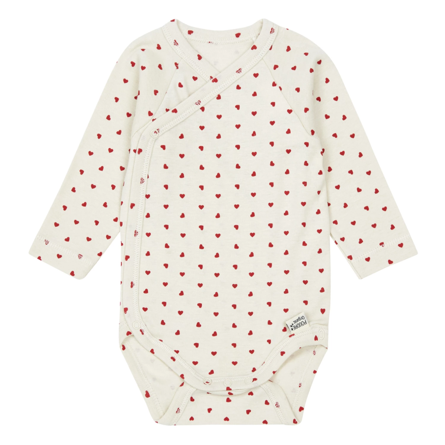 Ivy Organic Heart Cotton Heart Babygrow Ecru Poudre Organic Fashion Baby 1 Ivy Organic Heart Cotton Heart Babygrow Ecru Poudre Organic Fashion Baby