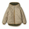 Jackson Recycled Polyester Reversible Jacket Beige Liewood Fashion Baby, Children
