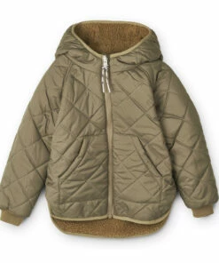 Jackson Recycled Polyester Reversible Jacket Khaki Liewood Fashion Baby, Children
