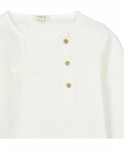 Jacques Cotton Muslin Kurta Shirt White Marlot Paris Fashion Baby, Children -Baby Tops Elegant Store jacques cotton muslin kurta shirtjacques cotton muslin kurta shirt white marlot paris fashion baby children 3