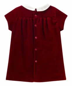 Jadila Velvet Dress - Christmas Collection - Red Bonpoint Fashion Baby -Baby Tops Elegant Store jadila velvet dress christmas collection red bonpoint fashion baby 2