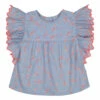 Jasmin Blouse Blue Louis Louise Fashion Baby