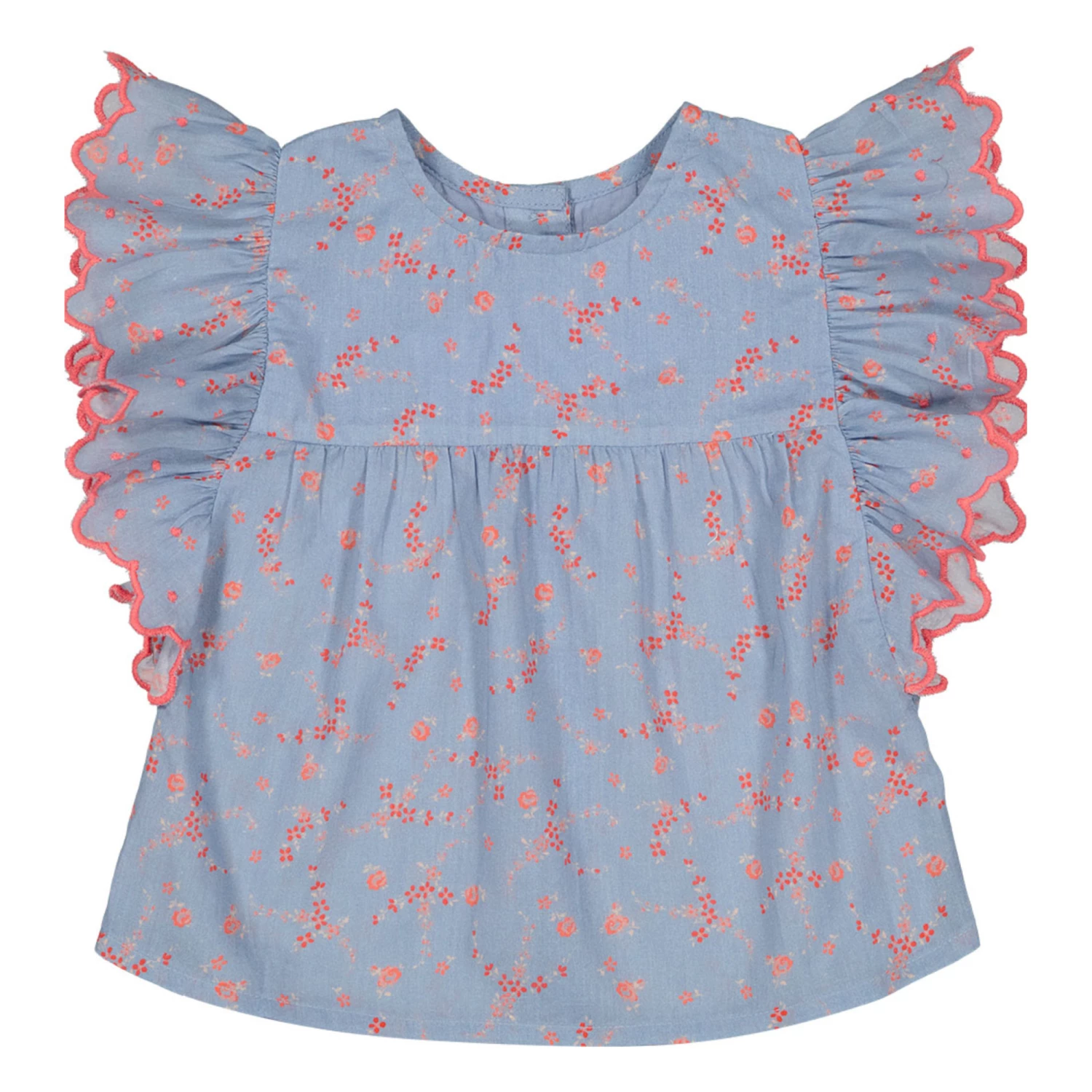 Jasmin Blouse Blue Louis Louise Fashion Baby 1 Jasmin Blouse Blue Louis Louise Fashion Baby