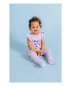 Jayda Organic Cotton T-shirt Purple Soft Gallery Fashion Baby -Baby Tops Elegant Store jayda organic cotton t shirt purple soft gallery fashion baby 1