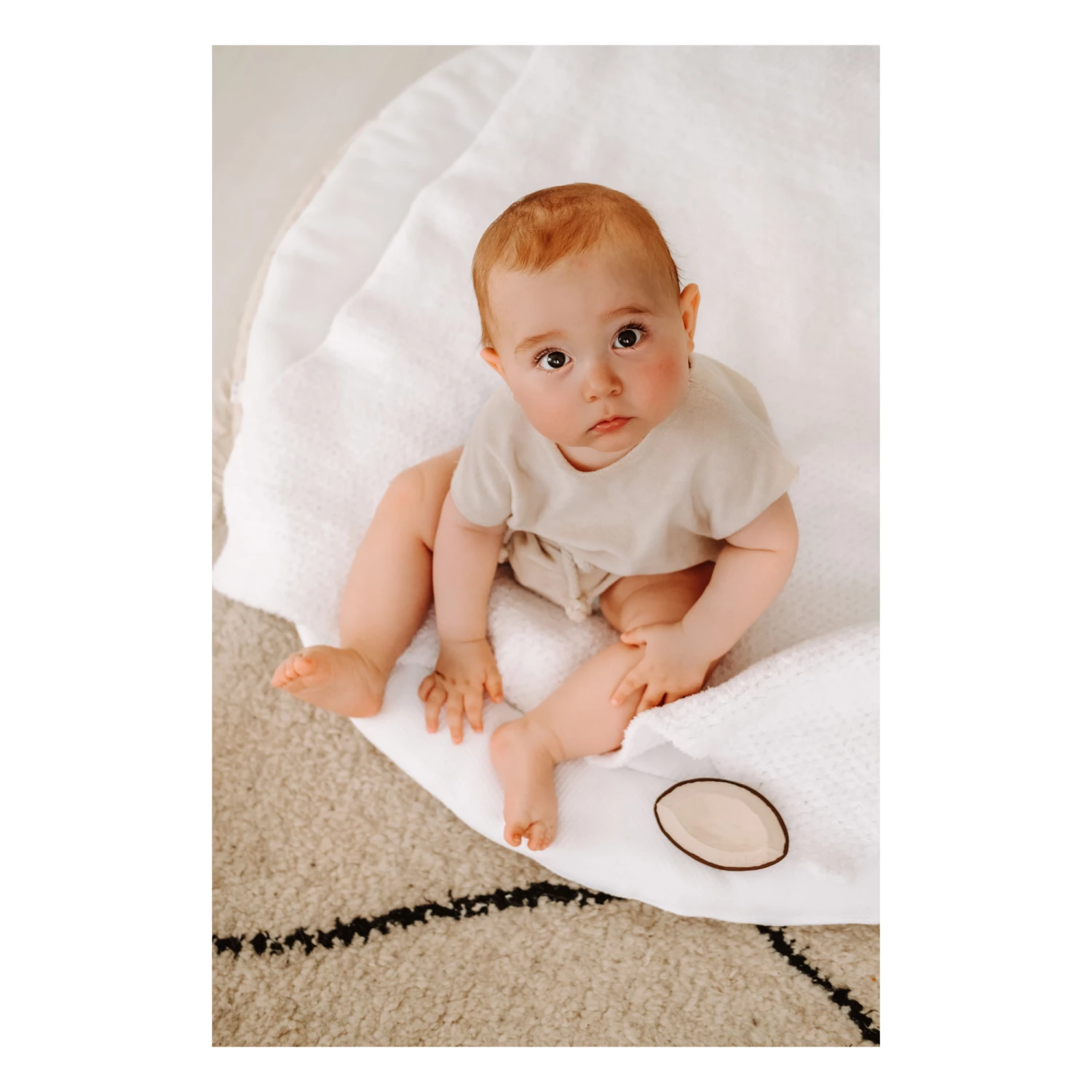 Joa Organic Terry Cloth Jumpsuit Beige Bonnie & The Gang Fashion Baby, Children 3 Joa Organic Terry Cloth Jumpsuit Beige Bonnie & The Gang Fashion Baby, Children - Image 3