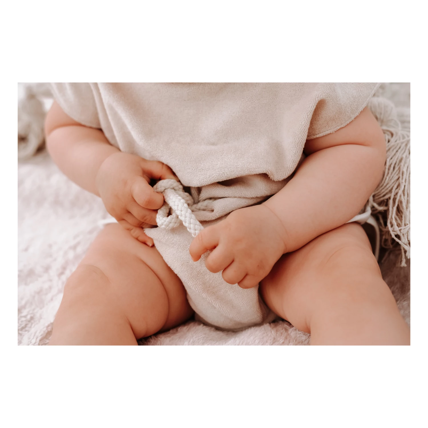 Joa Organic Terry Cloth Jumpsuit Beige Bonnie & The Gang Fashion Baby, Children 5 Joa Organic Terry Cloth Jumpsuit Beige Bonnie & The Gang Fashion Baby, Children - Image 5