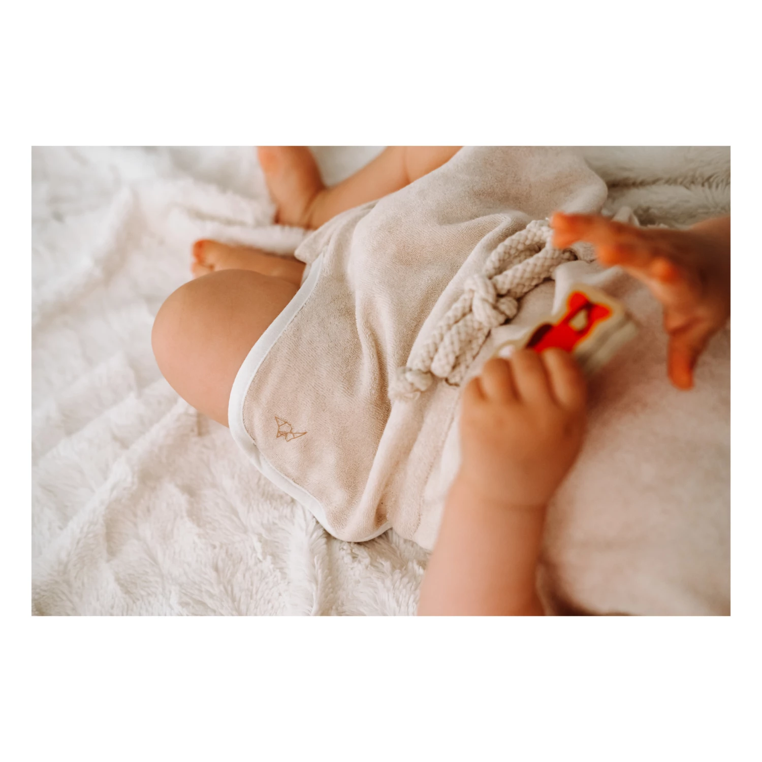 Joa Organic Terry Cloth Jumpsuit Beige Bonnie & The Gang Fashion Baby, Children 6 Joa Organic Terry Cloth Jumpsuit Beige Bonnie & The Gang Fashion Baby, Children - Image 6