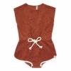 Joa Organic Terry Cloth Jumpsuit Camel Bonnie & The Gang Fashion Baby, Children