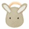 Josy Rabbit Scrunchie Taupe brown Donsje Fashion Baby
